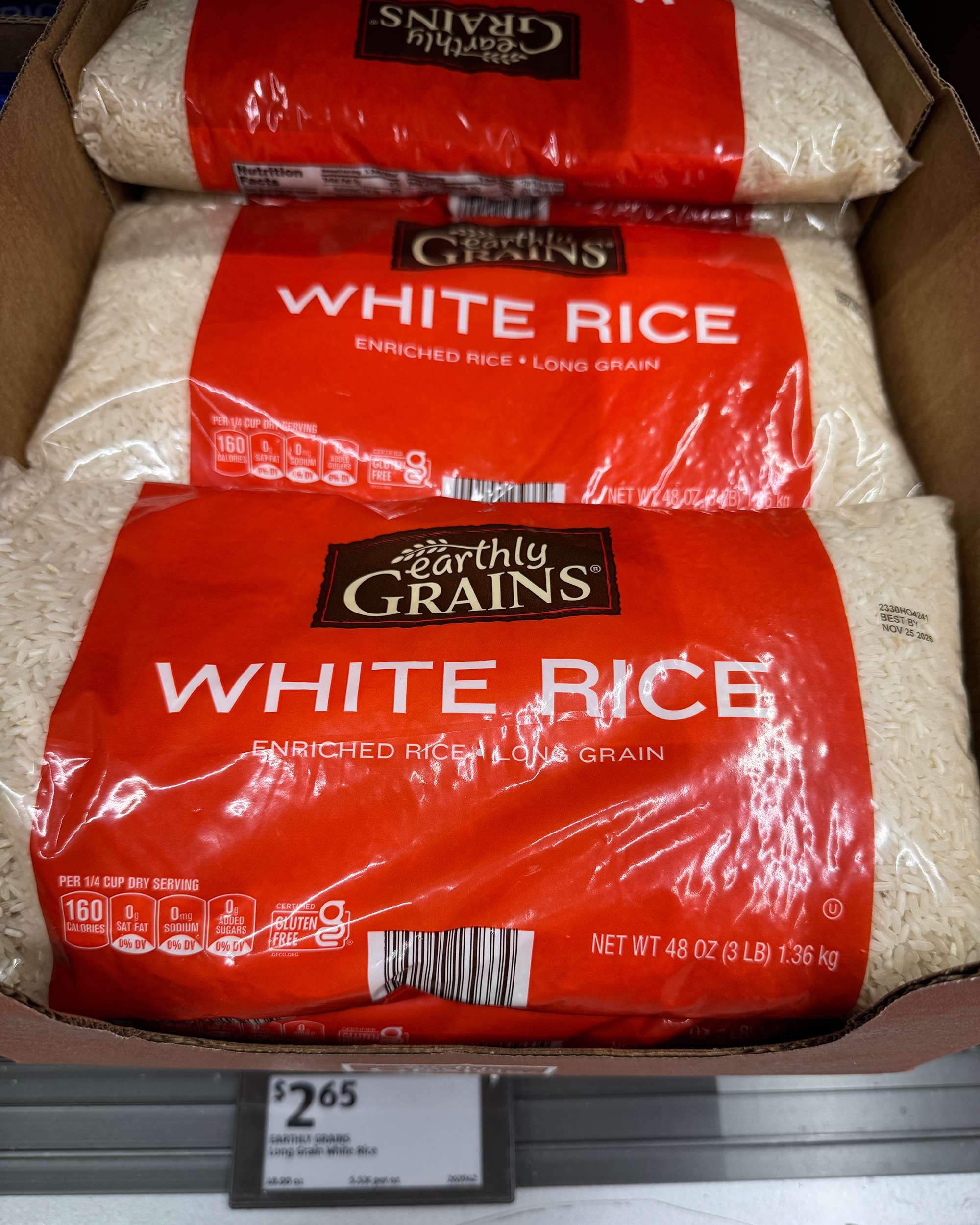 Jasmine Rice Bag Aldi