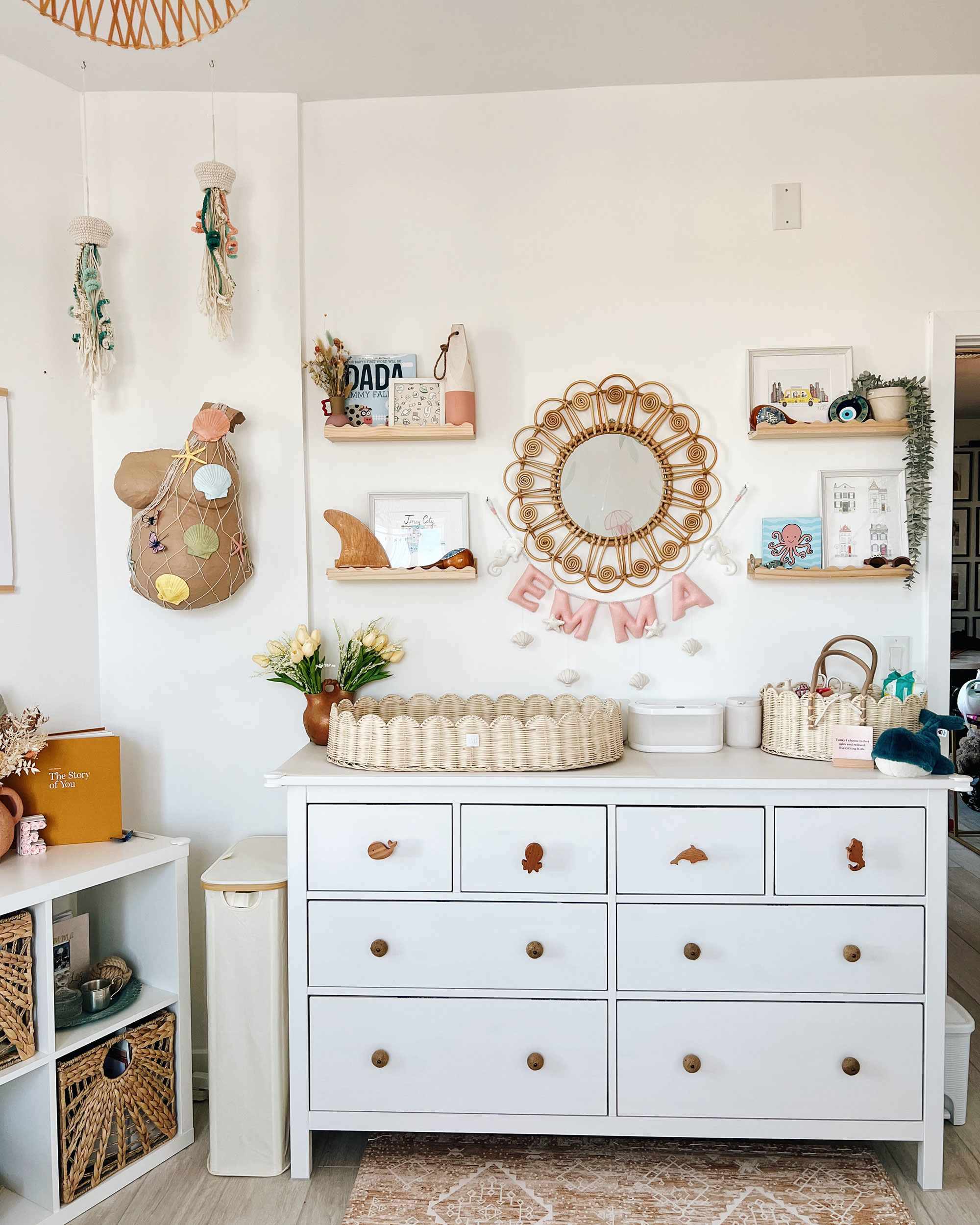 How to Get the Look of a Coastal-Bohemian Nursery | Cubby