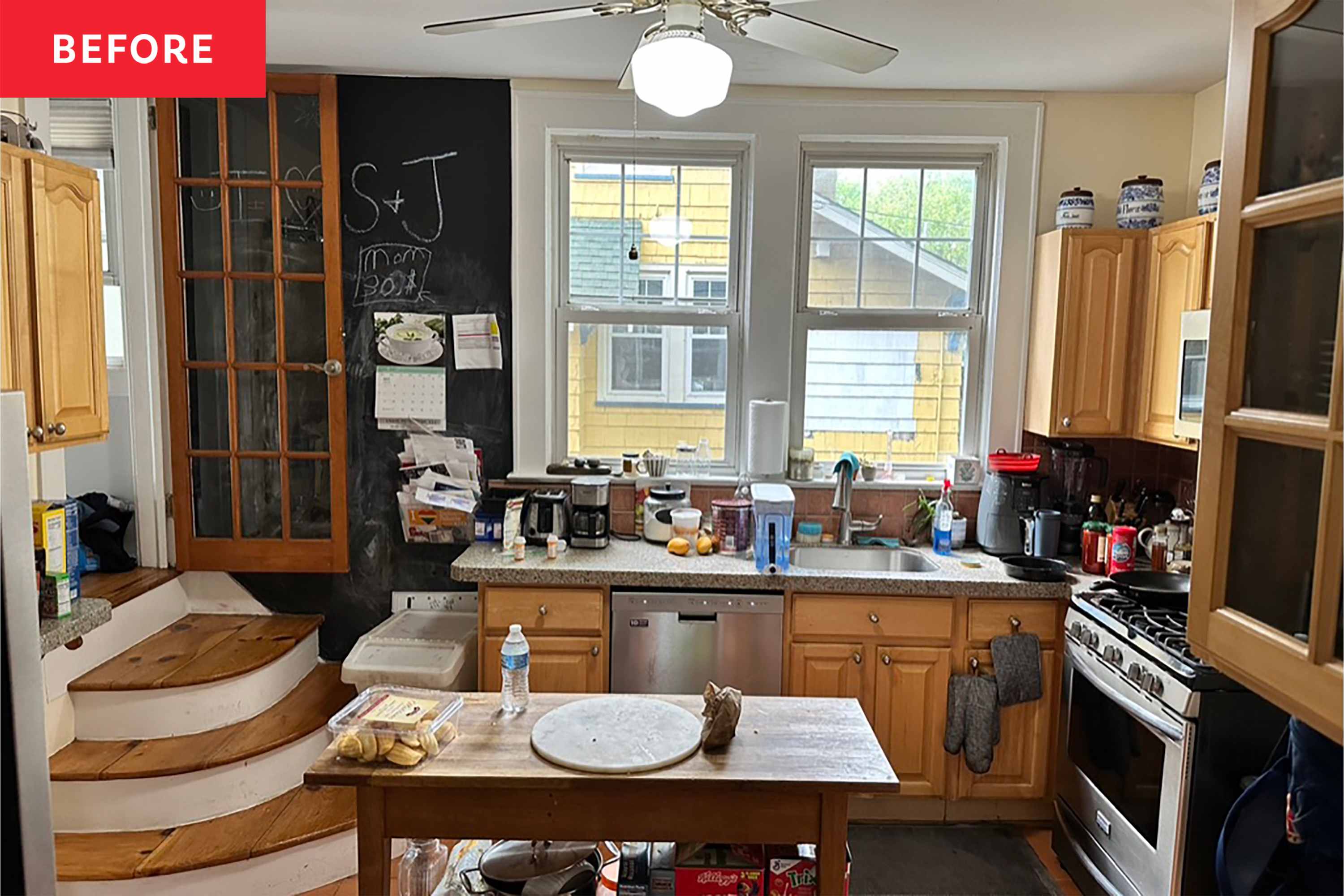 This 1930s Brown Wood Kitchen Was Reimagined After a '90s Remodel |  Apartment Therapy, image size:3000x2000