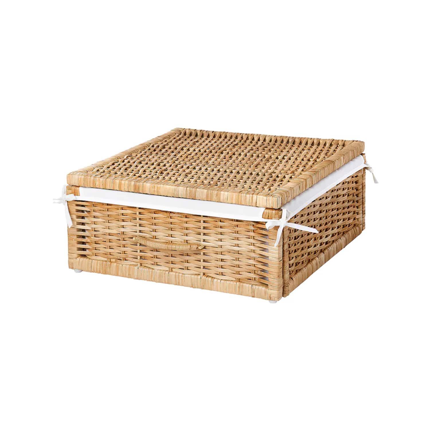 Wicker Storage Baskets s IKEA FLADIS Basket(Pack Of 3, 7/8 Ikea