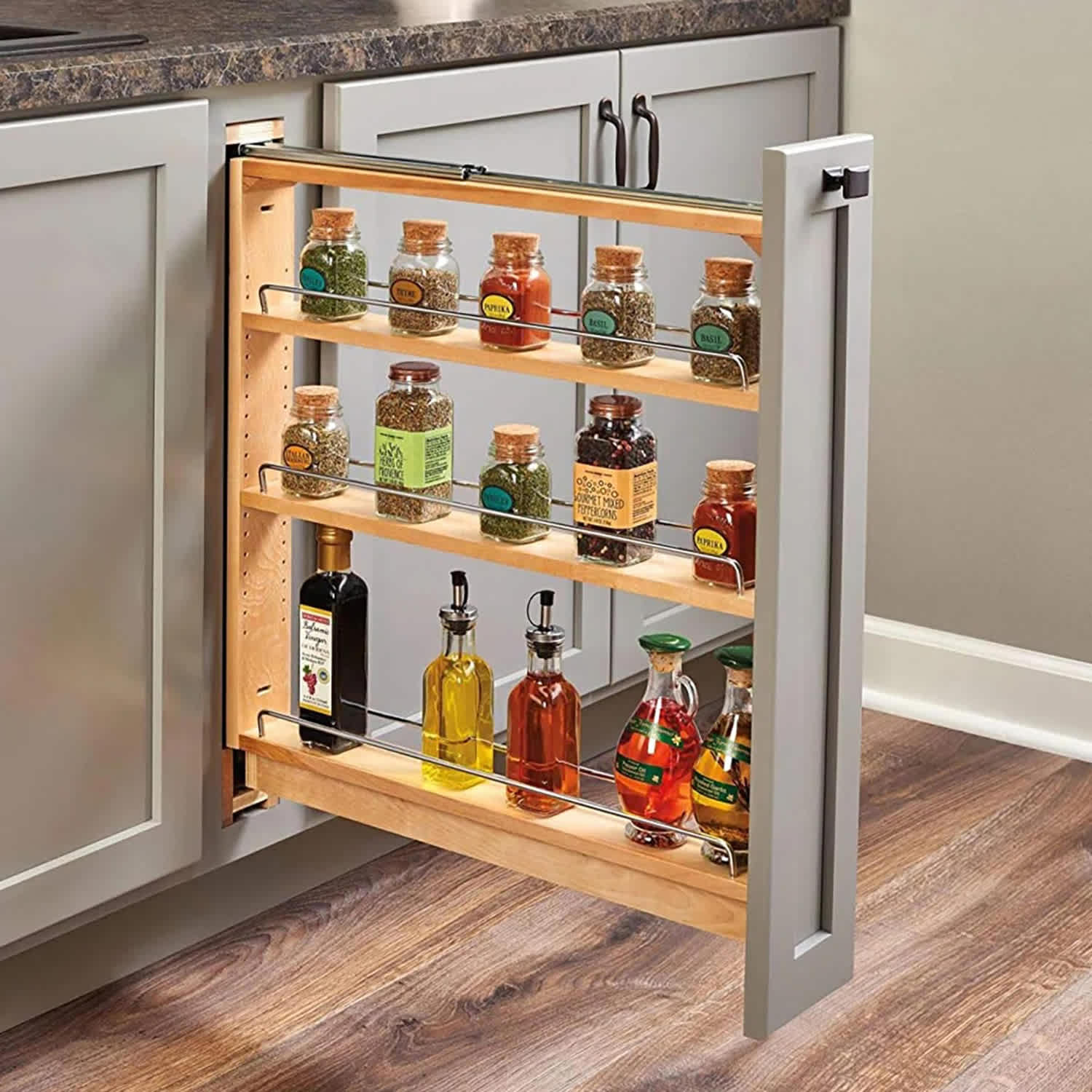 Why My “Hidden” Pull-Out Cabinet Is the Best Thing in My Kitchen