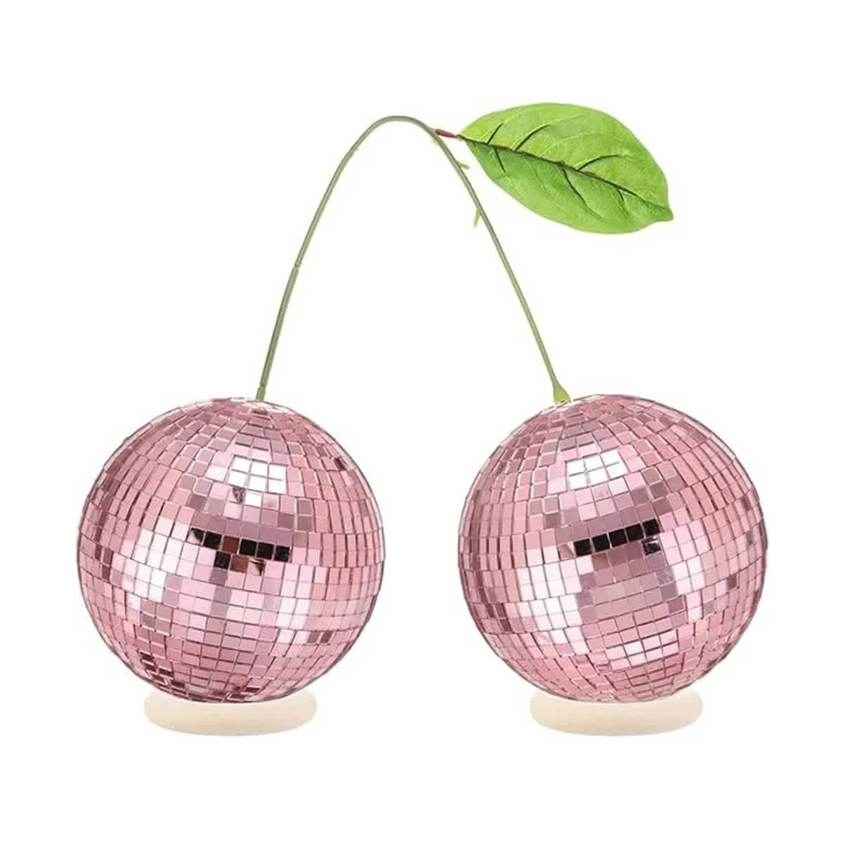 How to Make a DIY Cherry Disco Ball with Dollar Tree Supplies