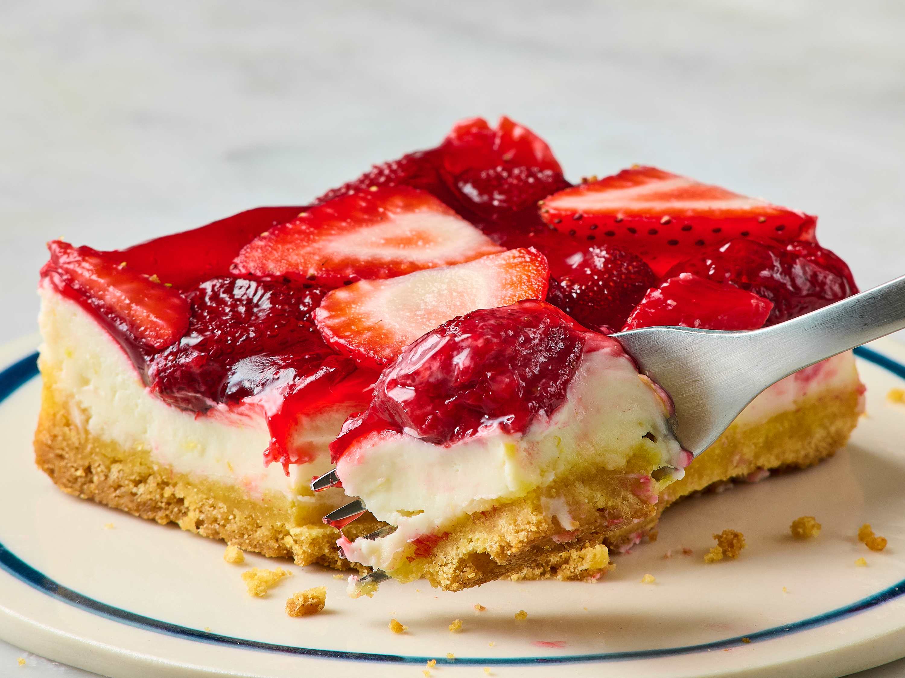 Strawberry Cheesecake Dump Cake Recipe | The Kitchn