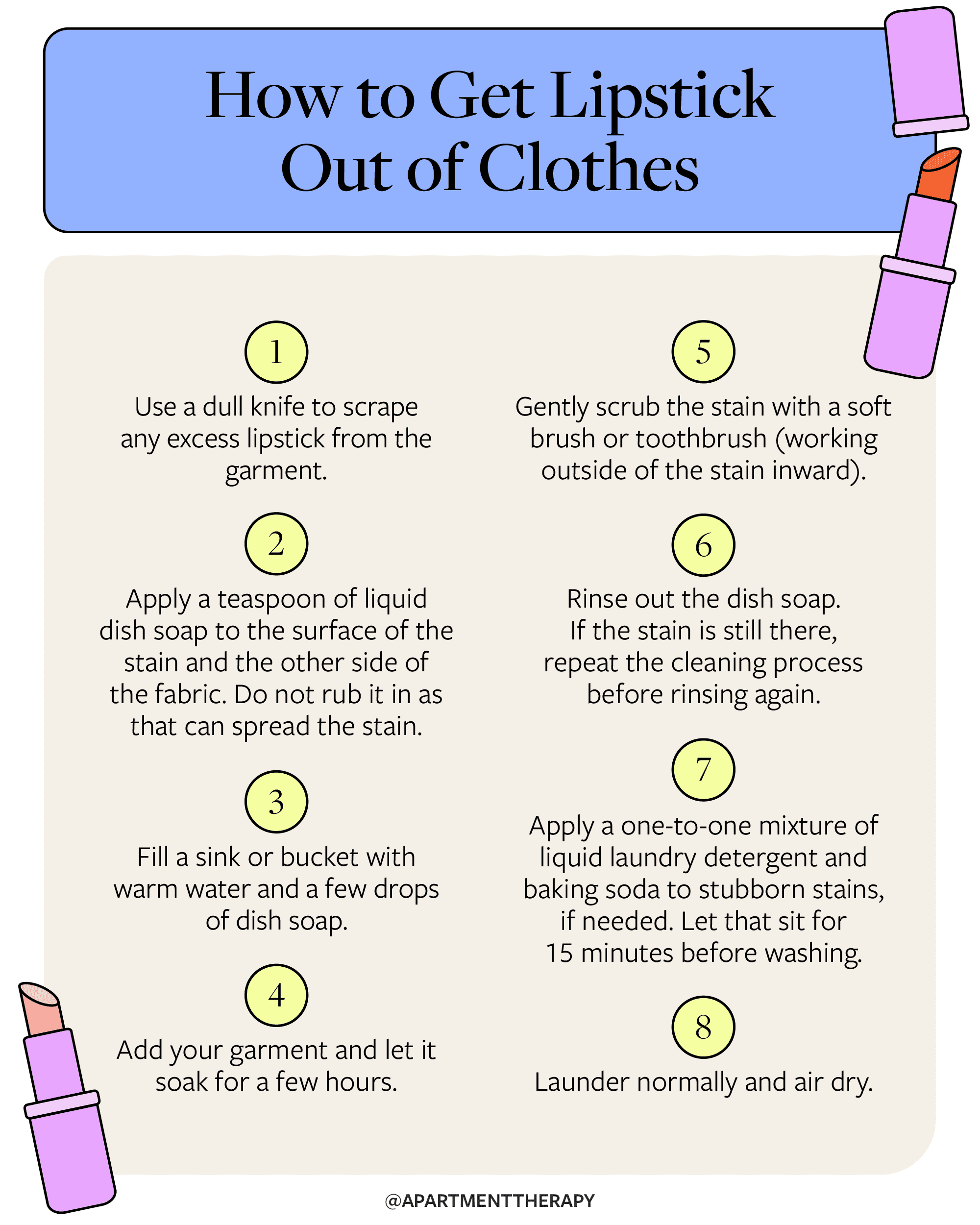 how to remove lipstick stain from silk dress It Is So Easy to Get Lipstick Out of Clothes (Trust Us!)
