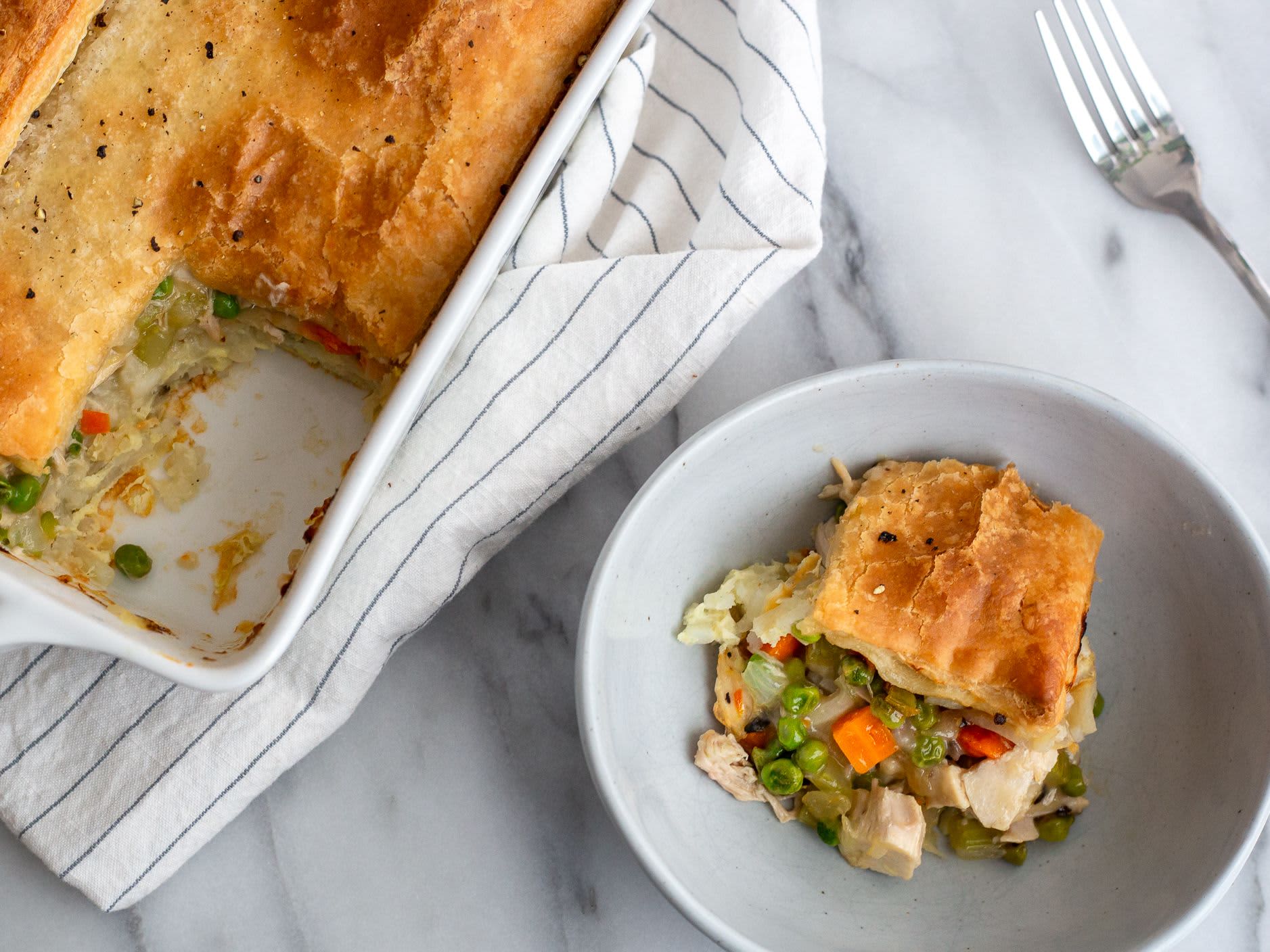 I Tried Reese Witherspoon's Favorite Chicken Pot Pie Casserole