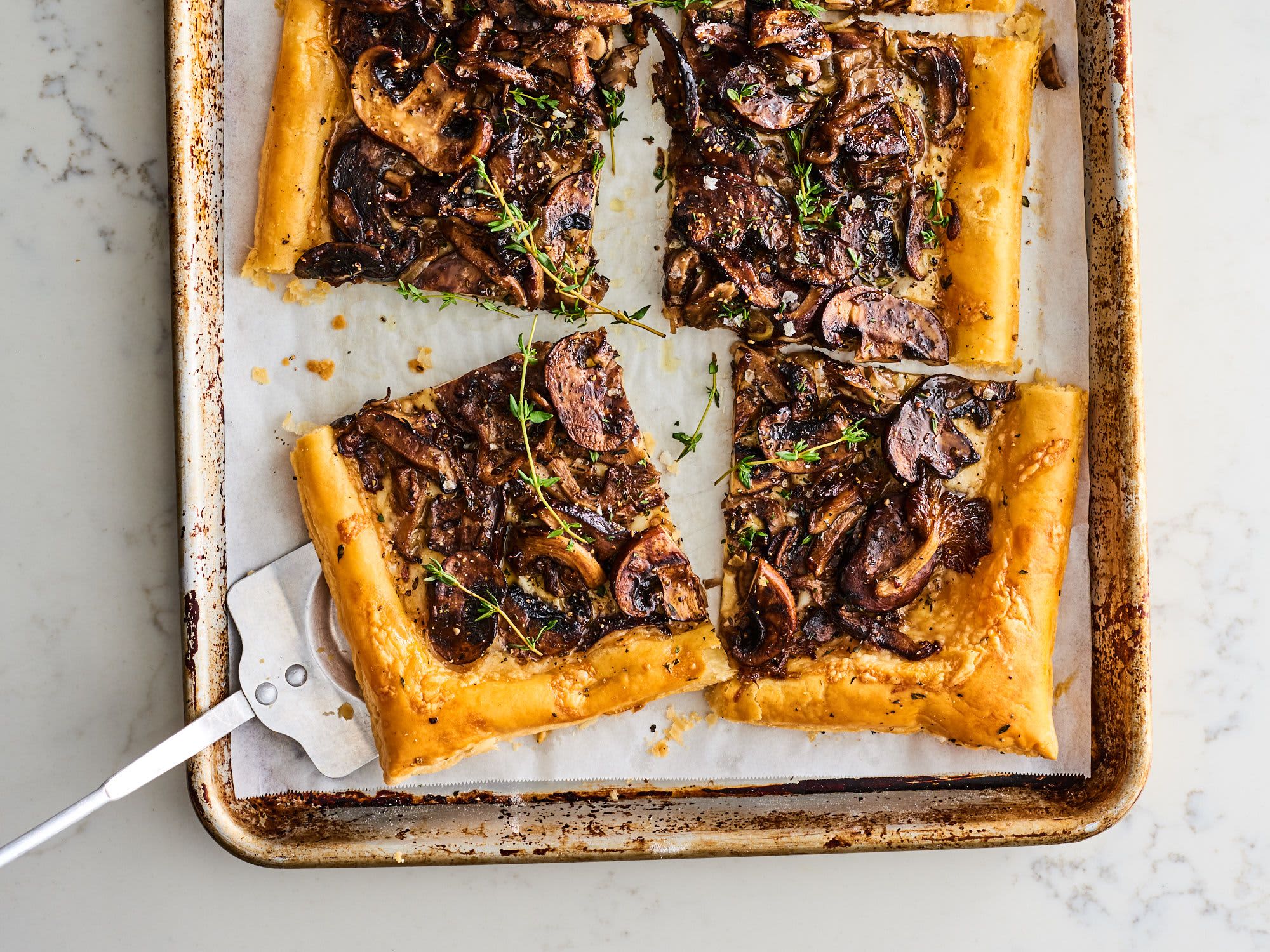 Easy Mushroom Tart-image
