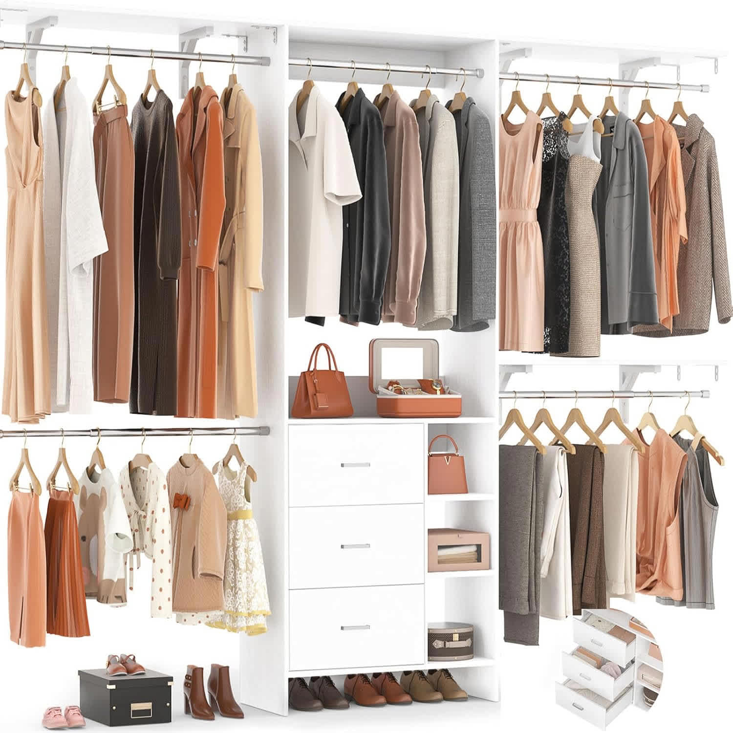 chinese dress ladies Amazon.com: kunghei 47in Wall Gold Clothing Racks for Boutique Retail  Display Home Organizer, Metal Garment Dressr Racks for Hanging Long Dresses,  Bridal Wedding Dress Rack Closet Rod Storage Towel Rack : Home