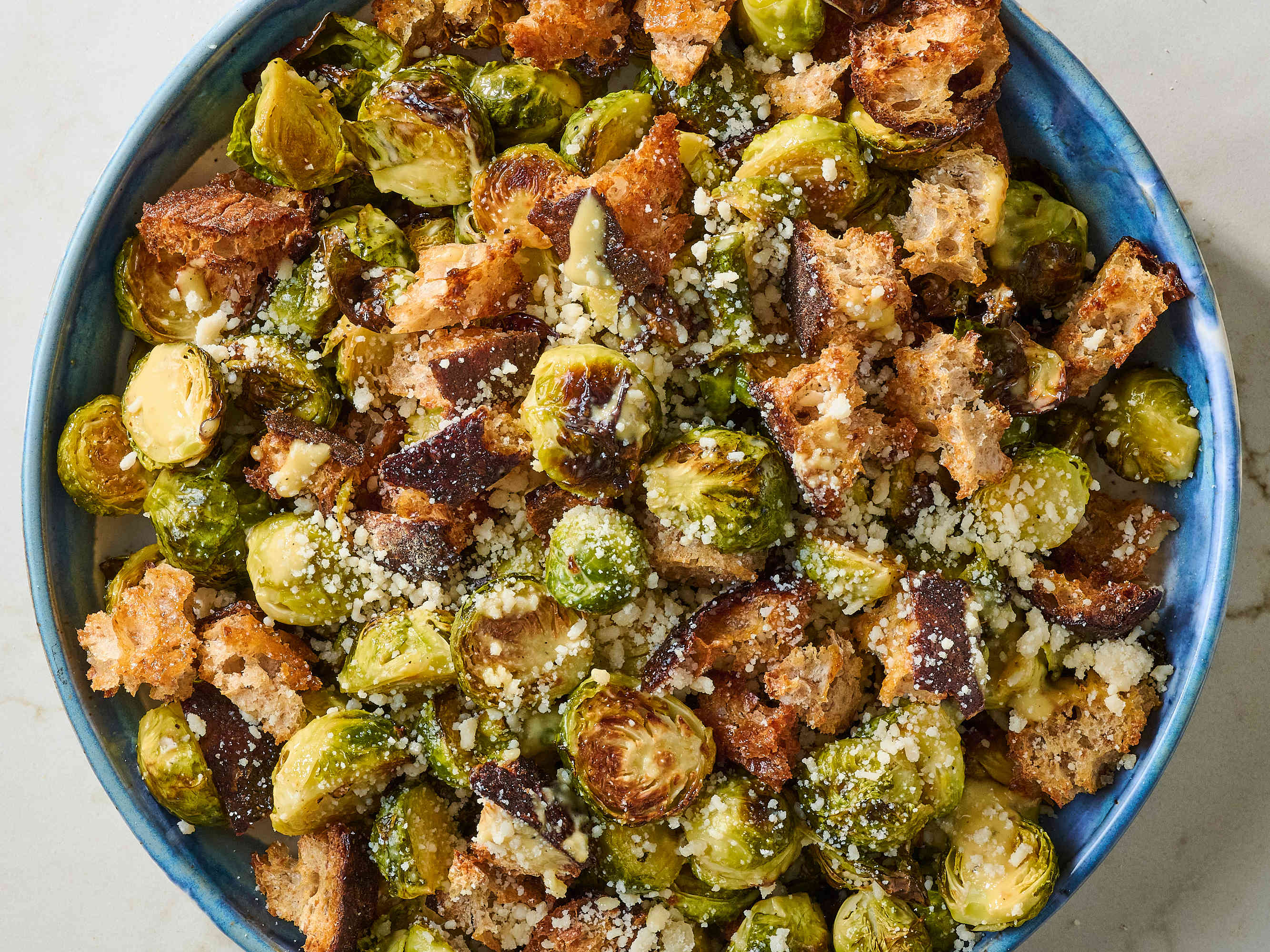 Caesar Roasted Brussels Sprouts Recipe | The Kitchn