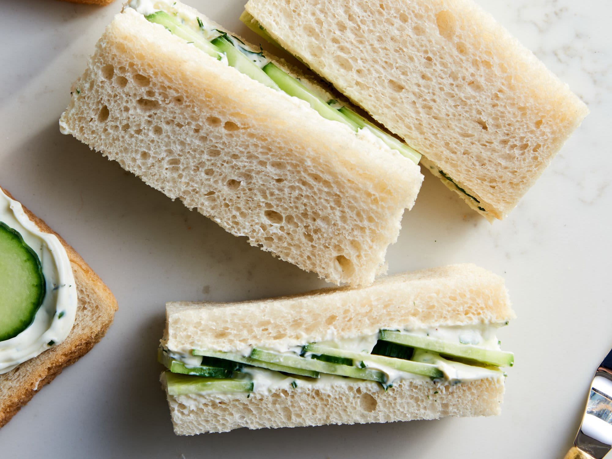 Cucumber Sandwich Recipe (English Tea)