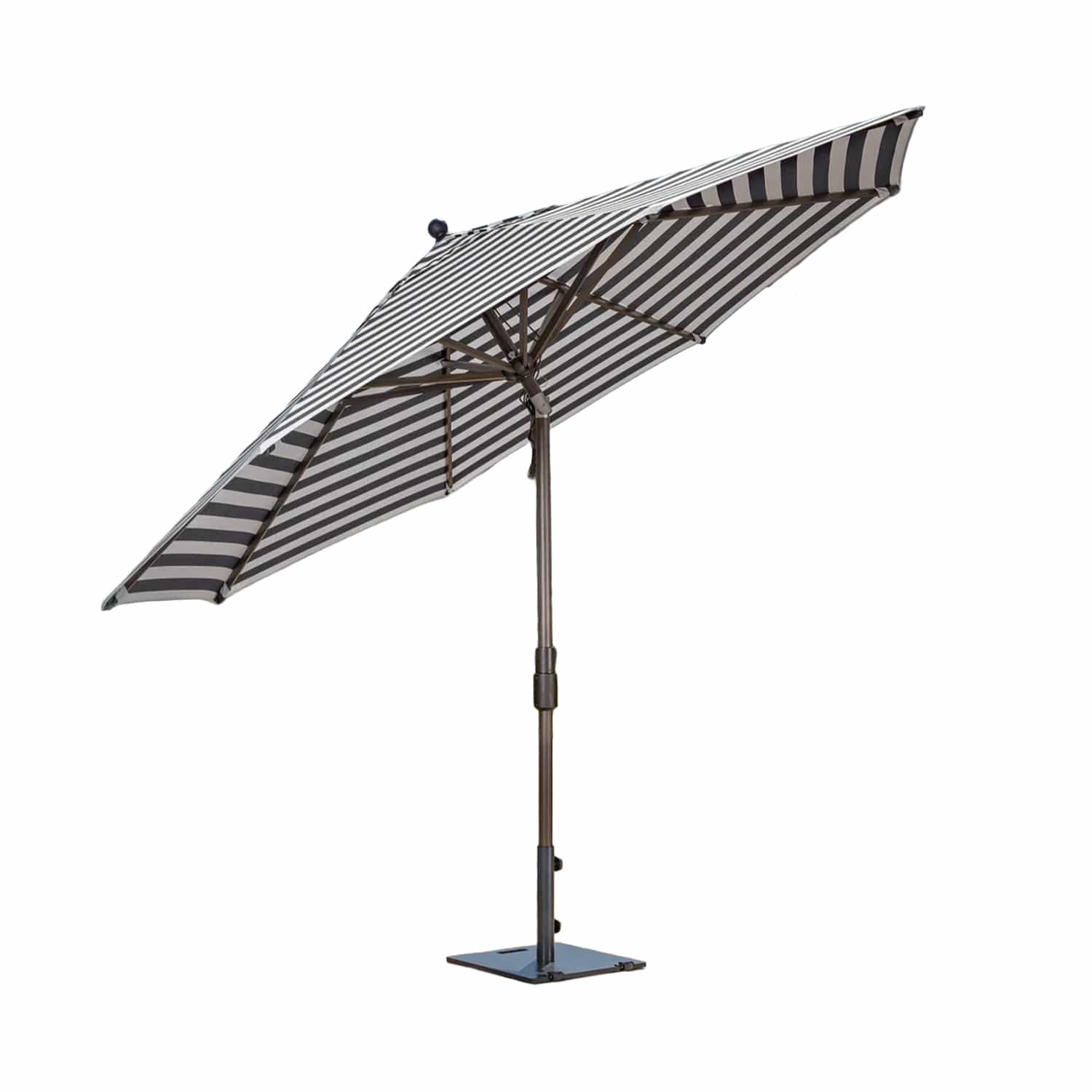 costcoclub patio umbrellas Costco Just Launched Limited Striped Patio Umbrellas for the Summer