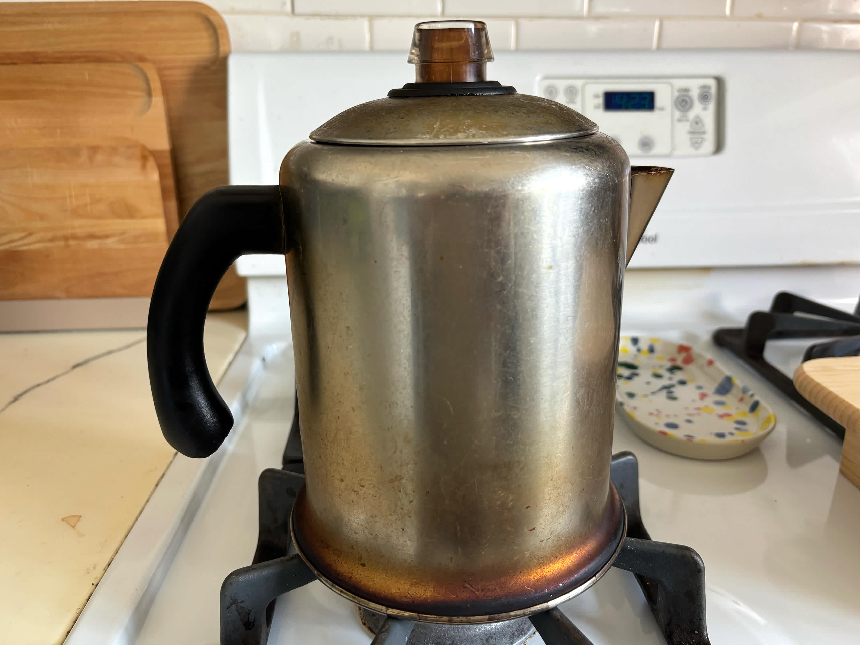 Old Coffee Maker Percolator