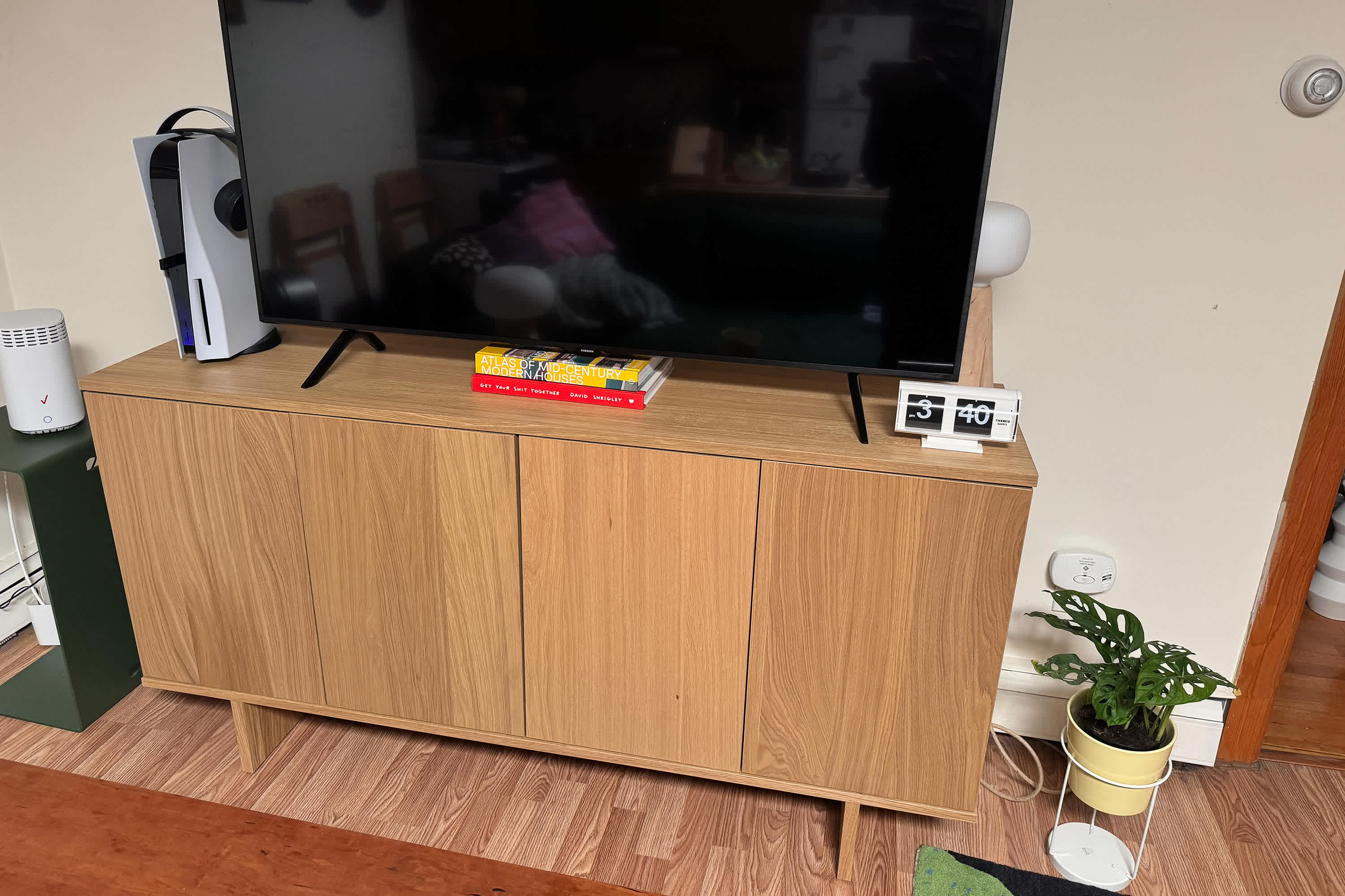 I Swapped My IKEA KALLAX for the STOCKHOLM Sideboard (Review