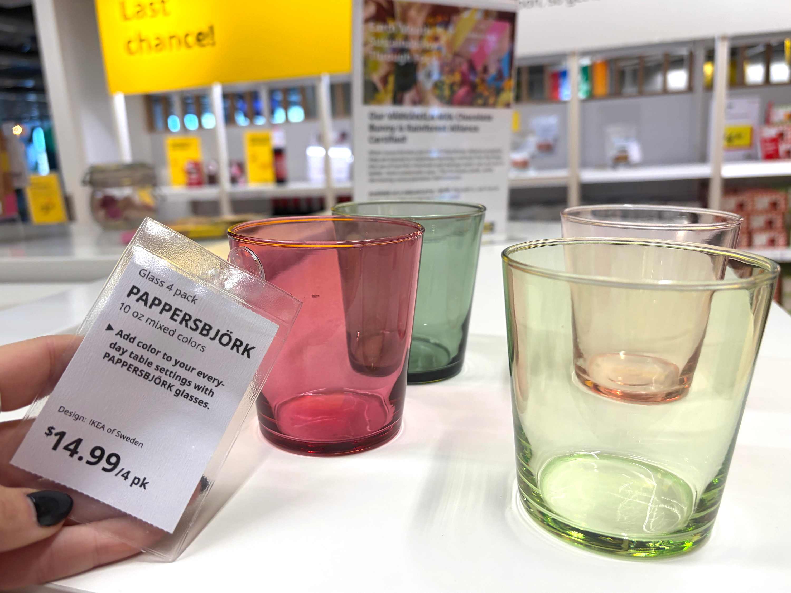 IKEA's PAPPERSBJRK Glassware Set Is So Cute and Colorful | Apartment  Therapy