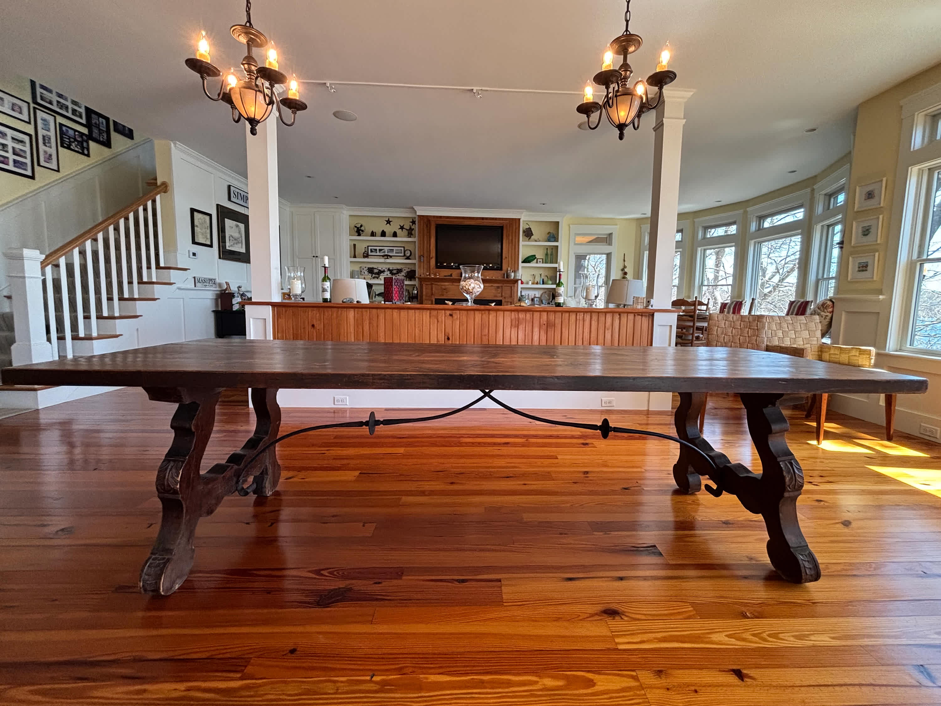 antique dining table 骨董家具 アンティーク How My Mom Scored an Antique Dining Table for Just $200