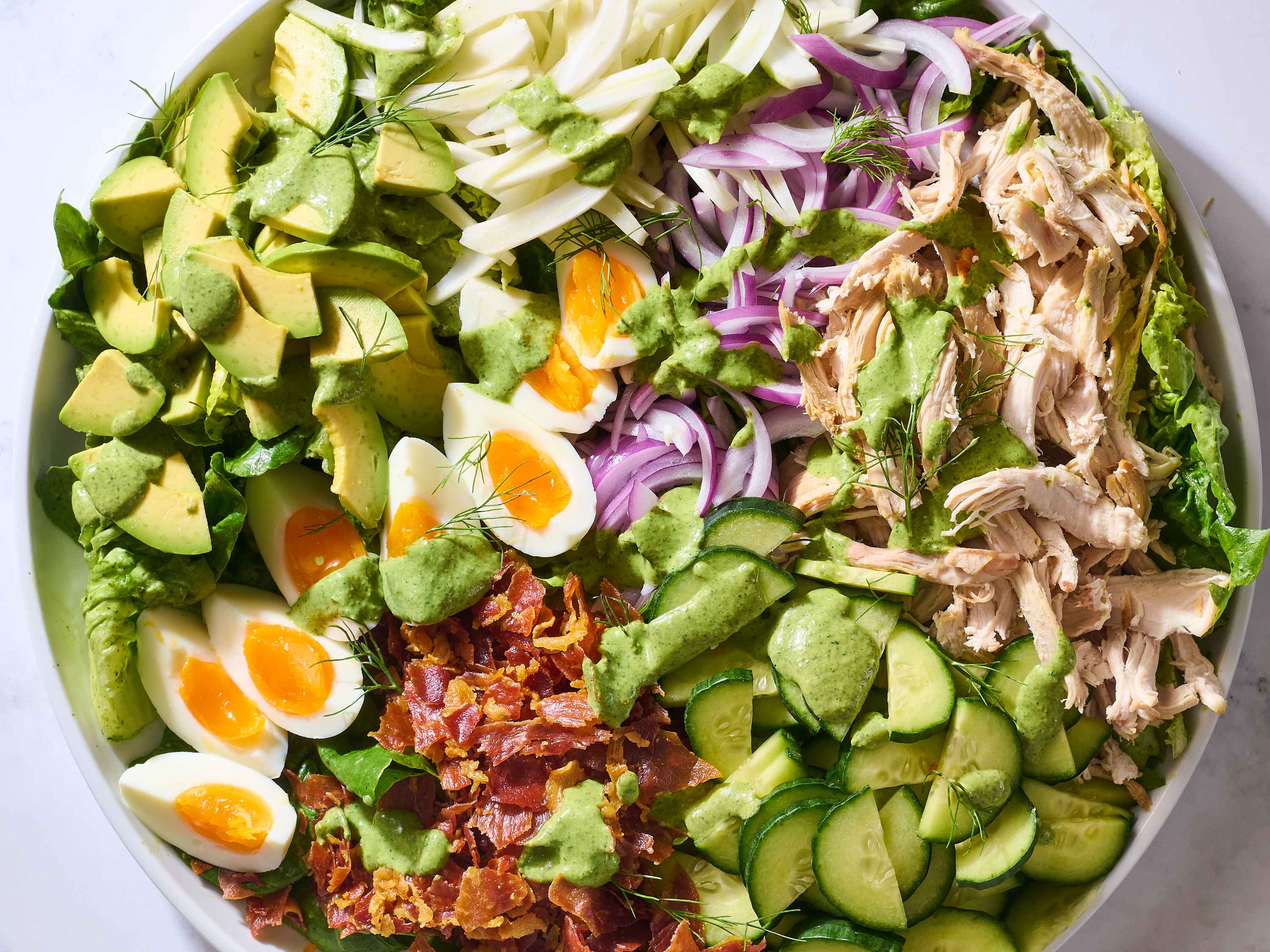 Green Goddess Cobb Salad Recipe | The Kitchn