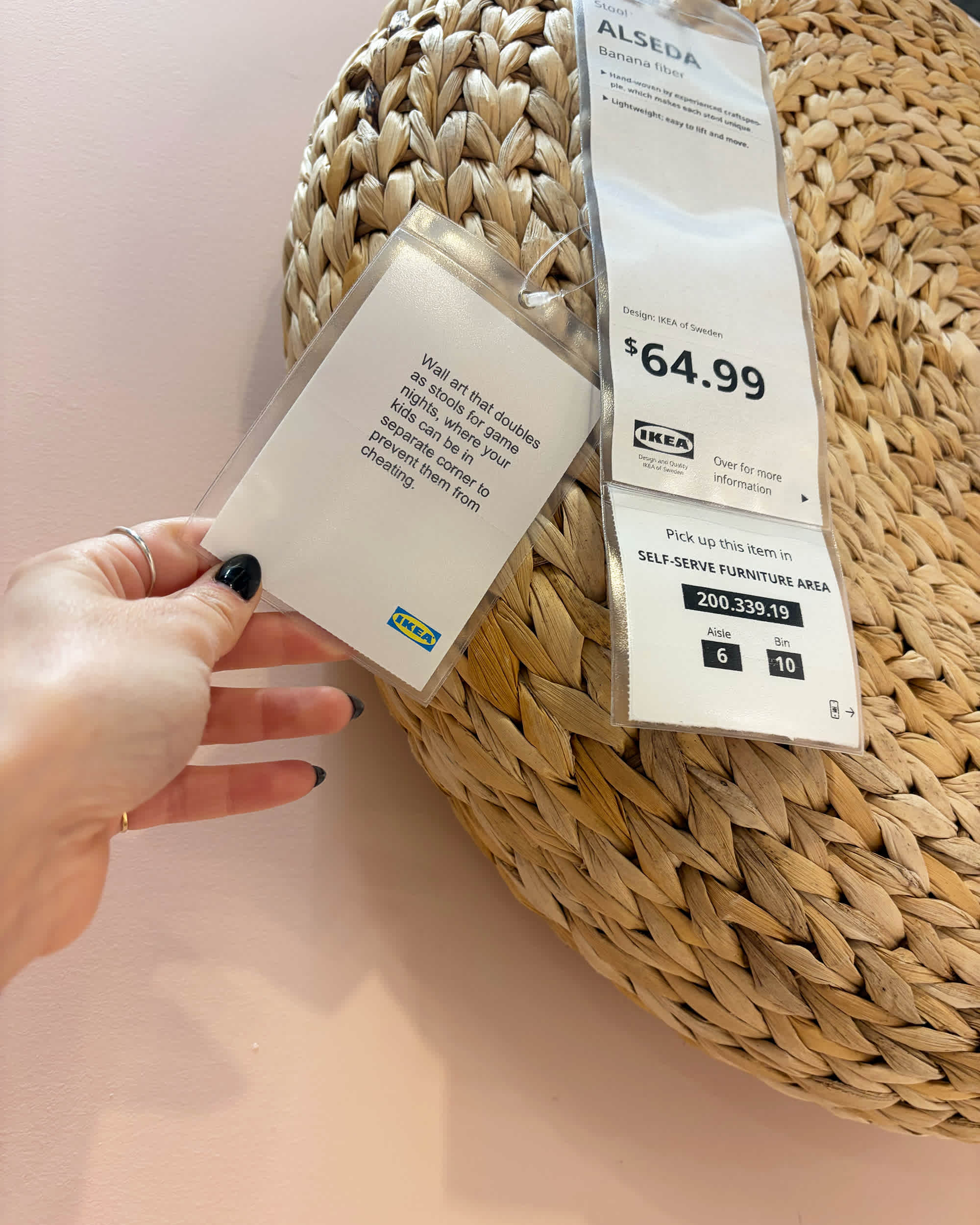 You Should Store Seating on Your Walls, According to IKEA
